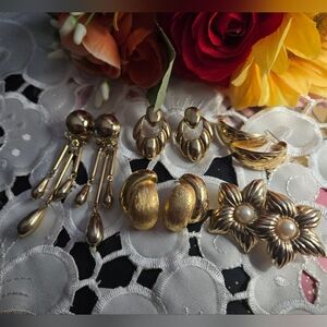 Gold-Tone Earring Bundle